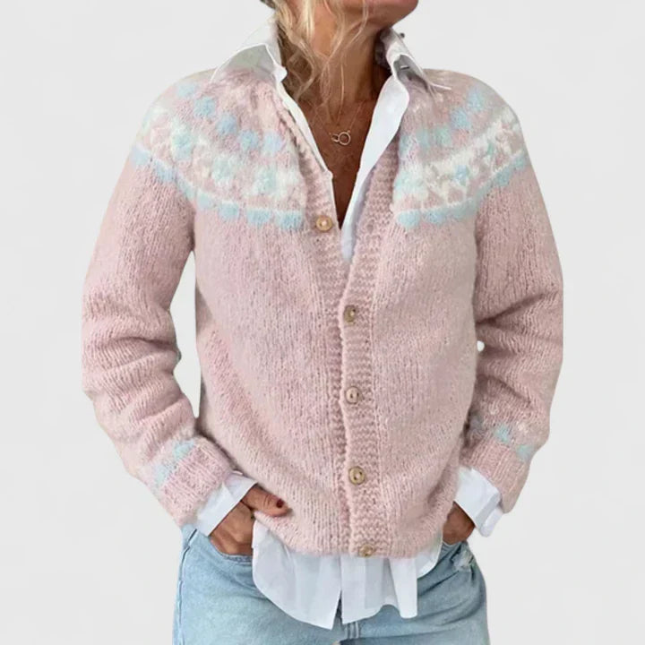 Liranya™ | Classic Patterned Cardigan