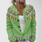 Liranya™ | Classic Patterned Cardigan