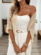 Elowen™ | Openwork Elegant Cardigan