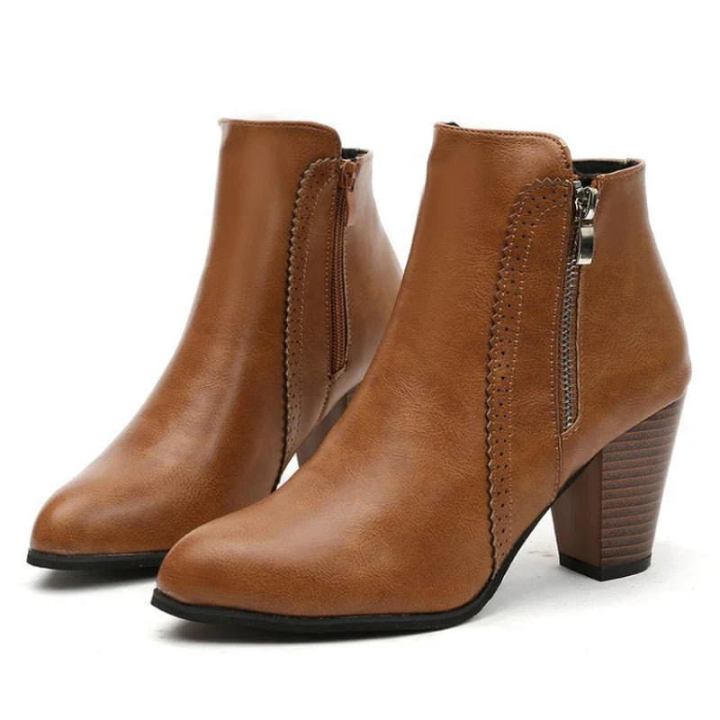 Yarrawa™ | Elegant Heeled Ankle Boots