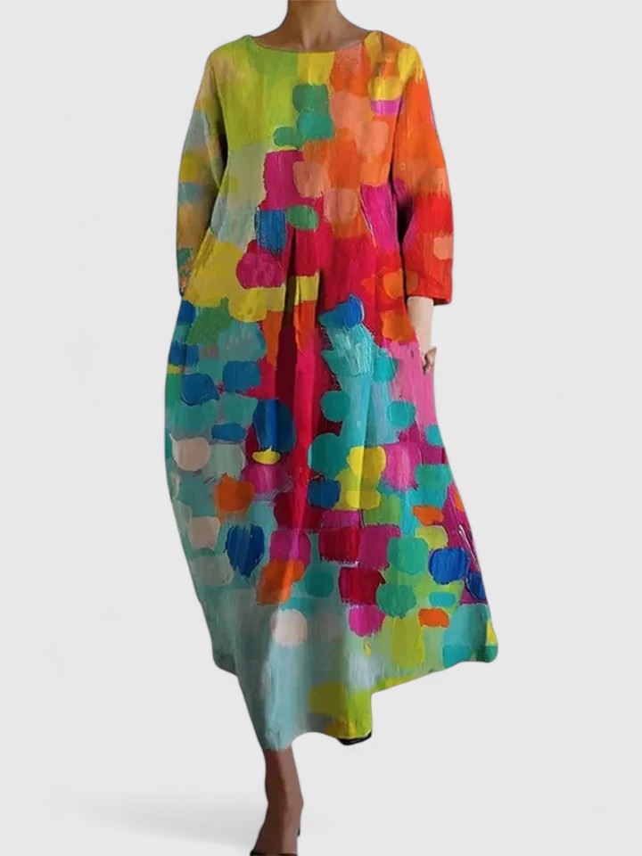 Amelia™ | Botanical Garden Midi Dress