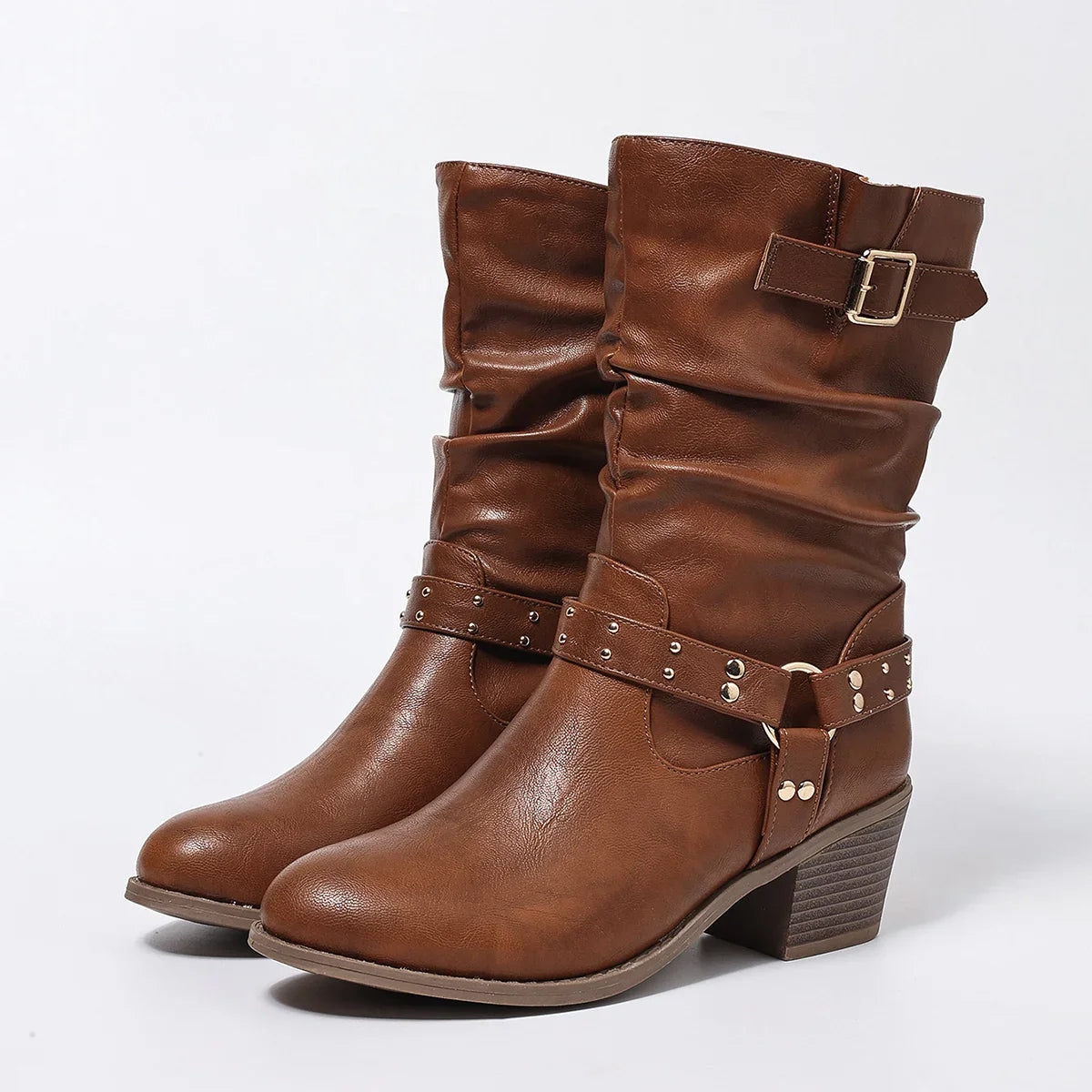 Warrina™ | Elegant Western Ankle Boots