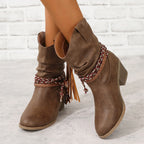 Kalinda™ | Elegant Mid-Calf Boots