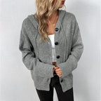 Briallen™ | Elegant Hooded Cardigan