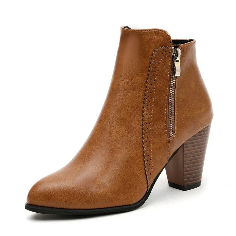 Yarrawa™ | Elegant Heeled Ankle Boots