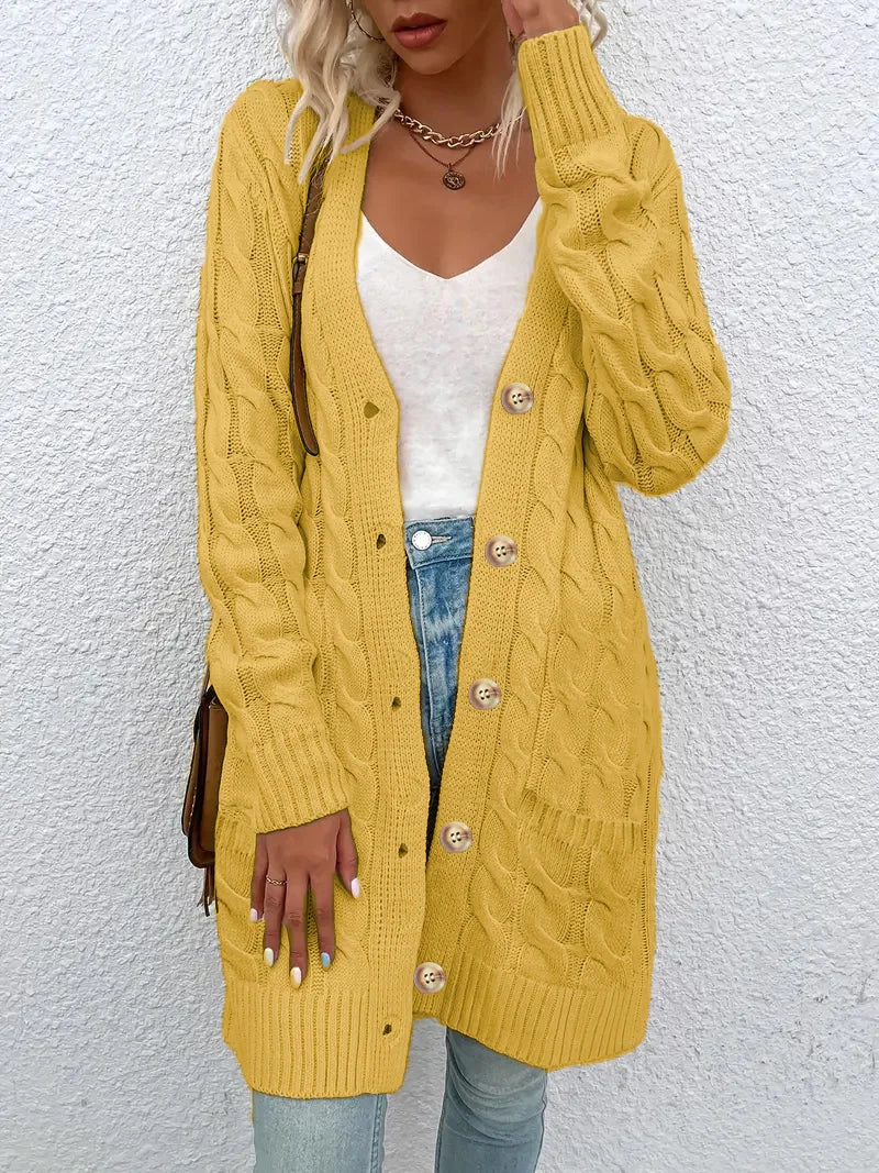 Elowara™ | Elegant Long Cardigan