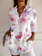 Elanora™ Colourful Blouse with Playful Print