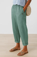 Lila™ Timeless Linen Trousers