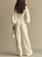 Selena | Elegant Ribbed Set