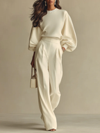 Selena | Elegant Ribbed Set