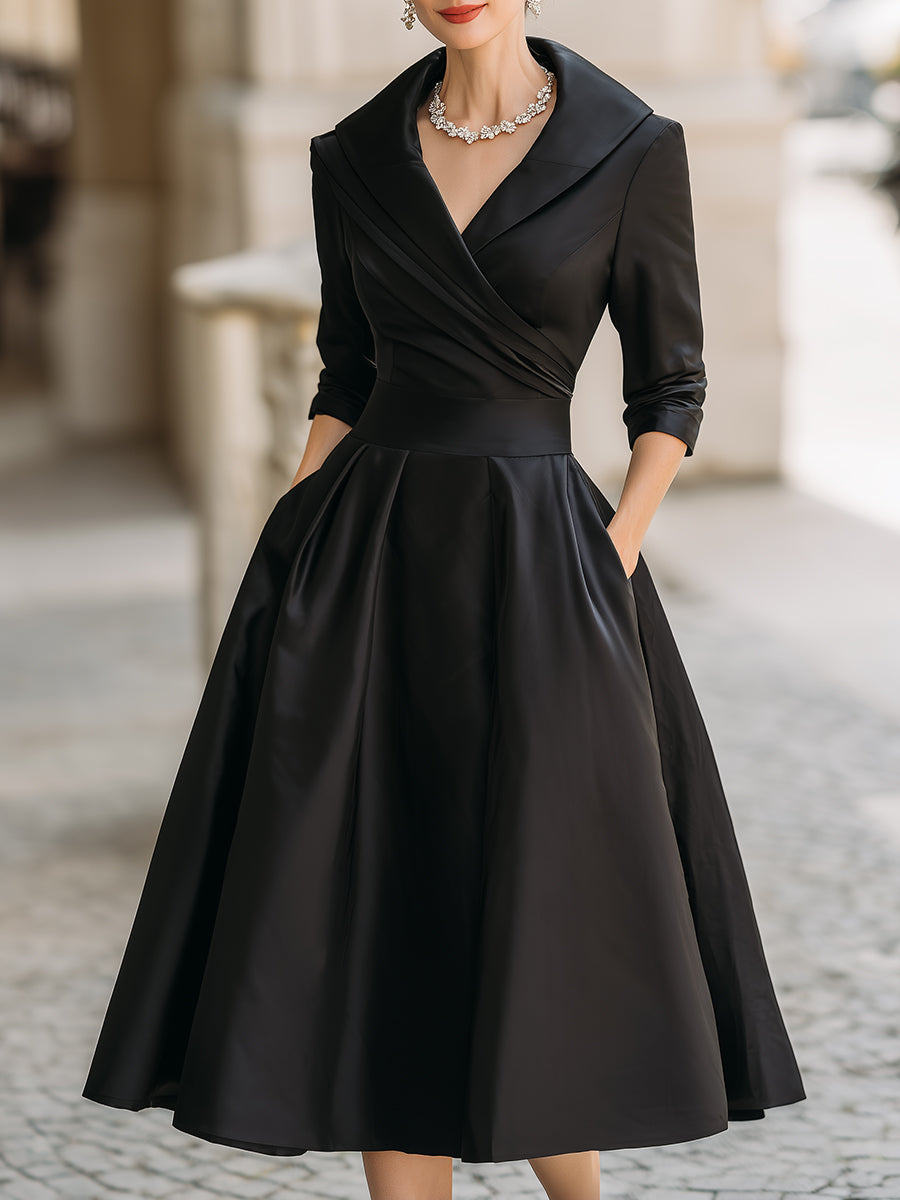 Althea™ | Elegant Midi Dress