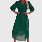Chloe™ | Lightweight Silky Chiffon Dress