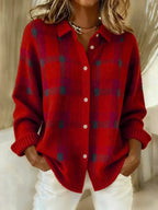 Olivia™ | Cloud-Soft Plaid Button-Up