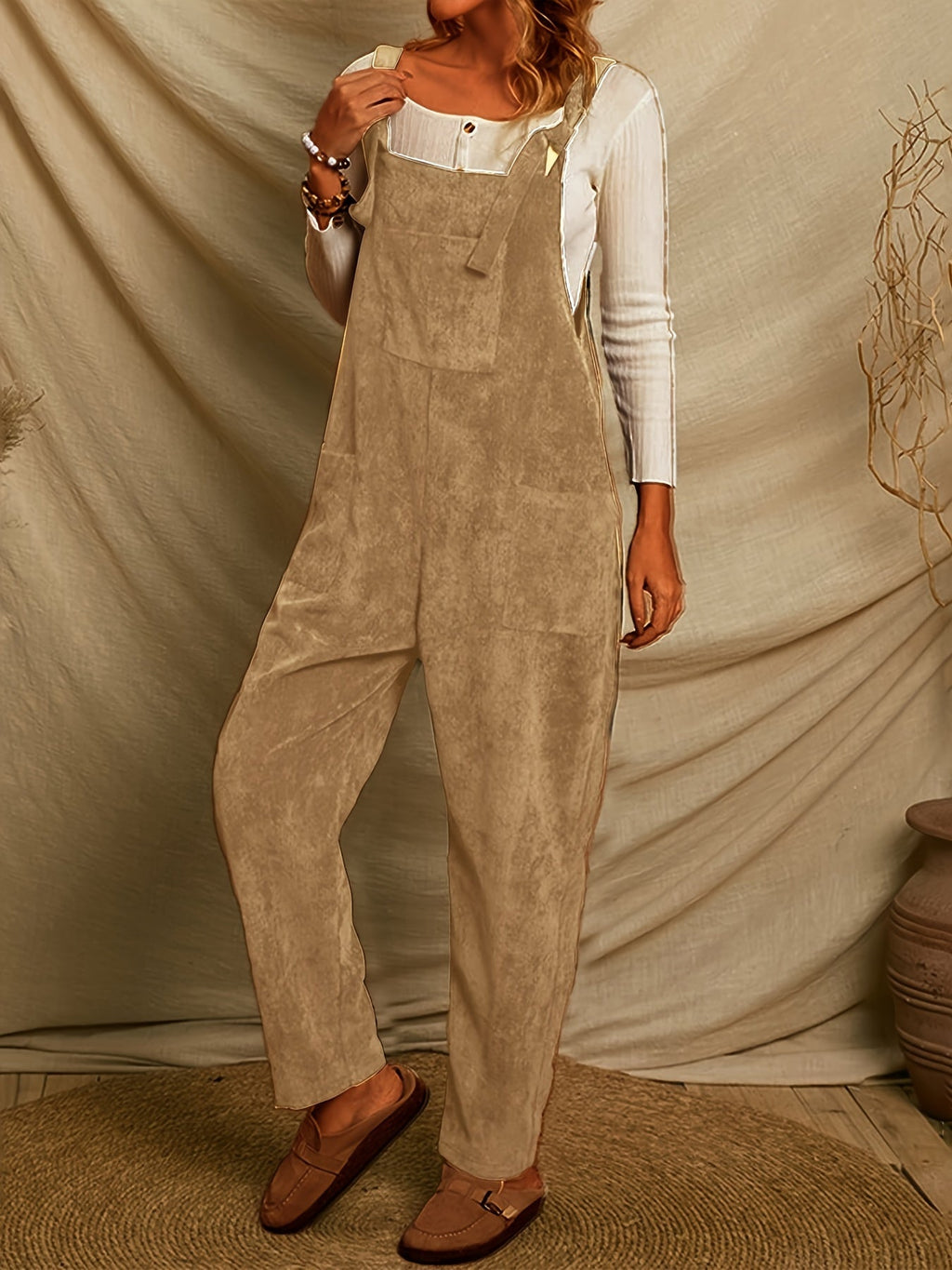 Elsa - Relaxed-Fit Wide-Leg Jumpsuit