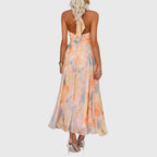 Clara | Halter Maxi Dress