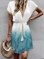 Emy | Bohemian Tassel Dress