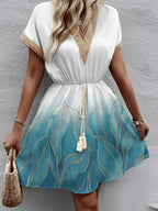 Emy | Bohemian Tassel Dress