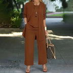 Kaevia | 3-Piece Loose Fit Lounge Set