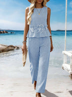 Megan | Elegant Gingham Set