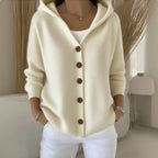 Aaliyah™ | Effortless Comfort - Soft Hooded Knit Cardigan