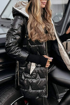 Nolwen™ | Elegant Padded Winter Coat with Hood