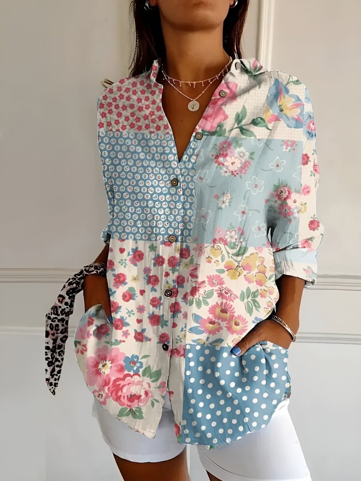 Madilyn | Blouse with Buttons