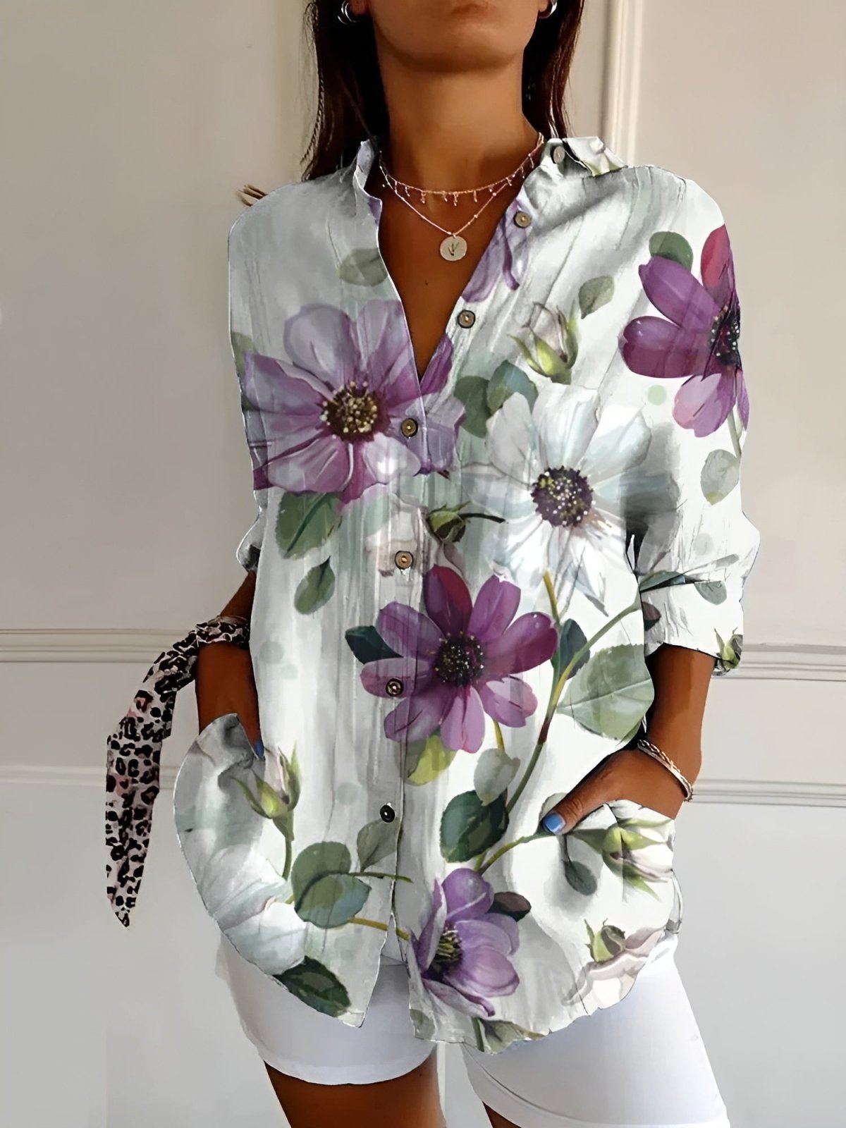 Madilyn | Blouse with Buttons