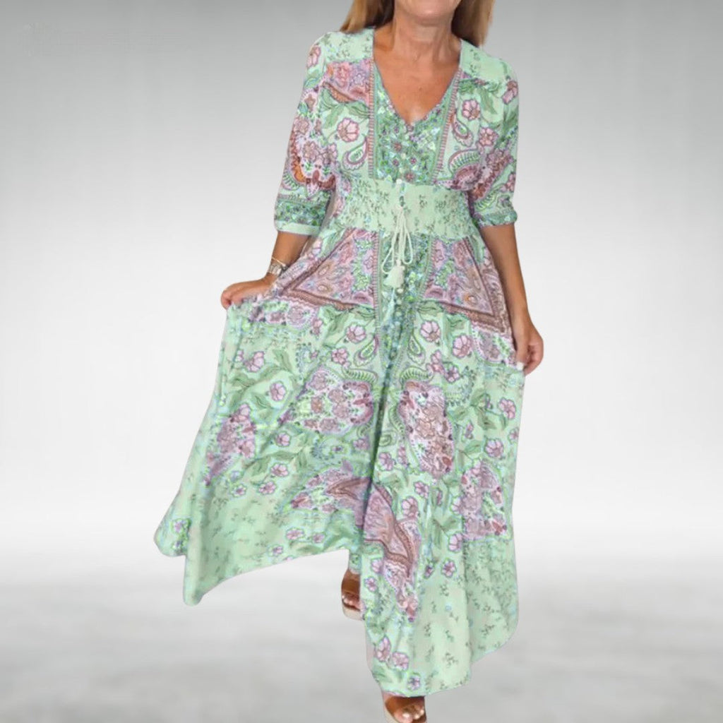 Amara™ Bohemian Maxi Dress